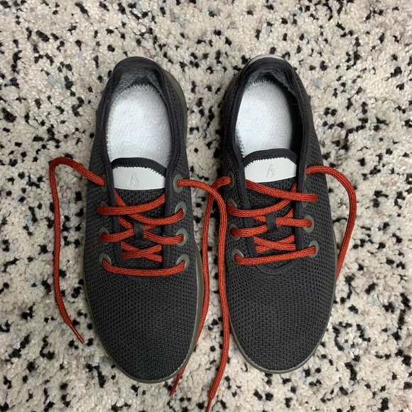 Allbirds Tree Dasher Olive Green Sneakers W9 - Picture 3 of 6